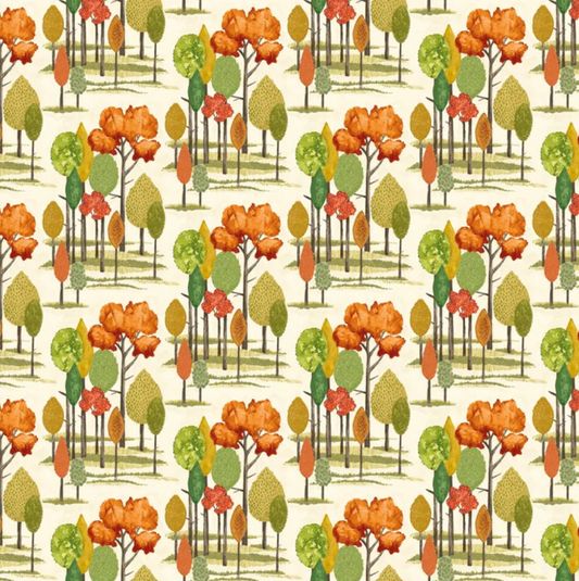 Ohpopsi Tall Trees Wallpaper Autumn Sample