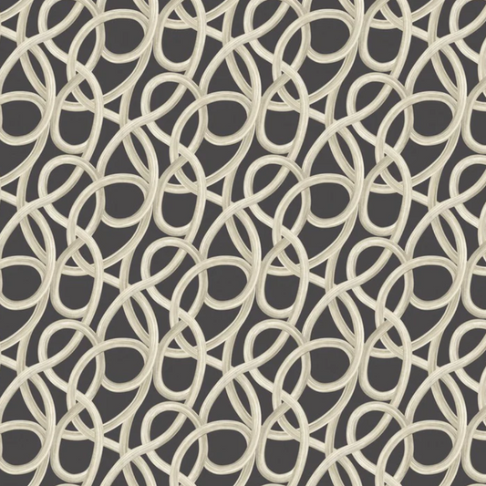 Ohpopsi Twisted Geo Wallpaper Raven Sample