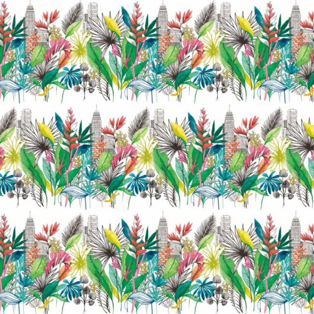 Ohpopsi Urban Tropic Wallpaper Tropical Bright Sample