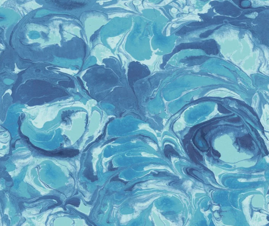 Ohpopsi Venetian Wallpaper Royal Swirl Sample