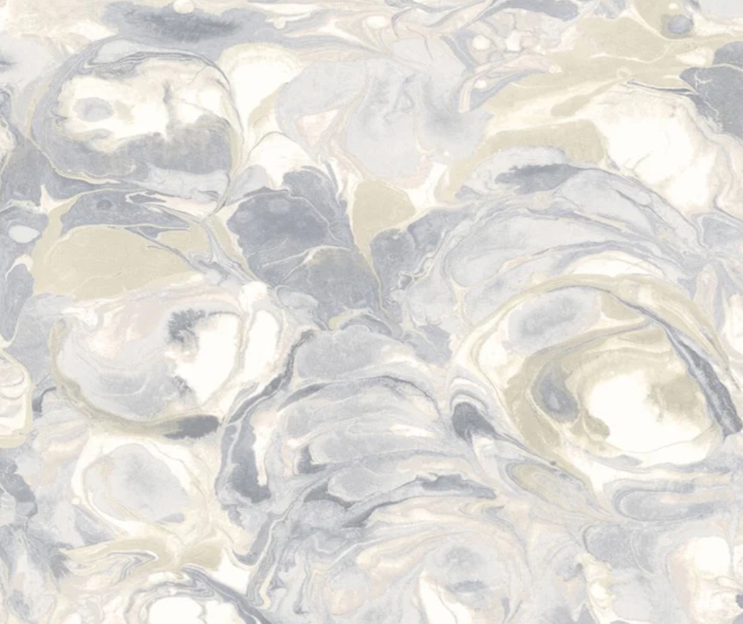 Ohpopsi Venetian Wallpaper Cloud Swirl Sample