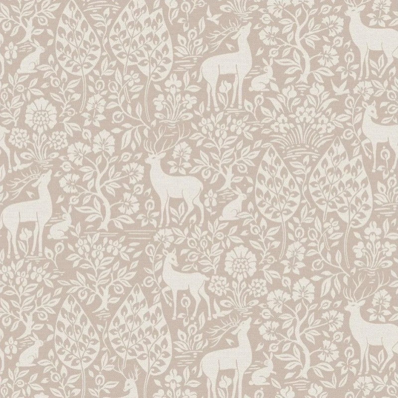 Deer Woods Woodland Wallpaper