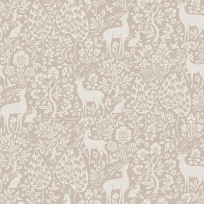Deer Woods Woodland Wallpaper