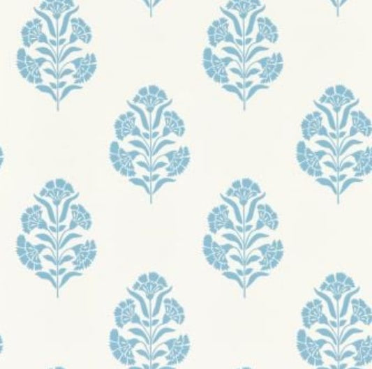 Clarke & Clarke Standen Wallpaper - Denim Sample
