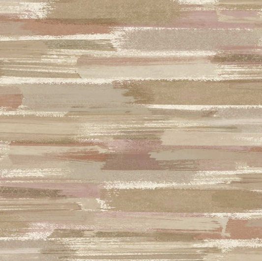 Sasso Brushmark Wallpaper - Cream Sample