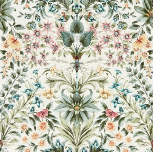 Clarke & Clarke Mirabell Wallpaper - Summer Sample