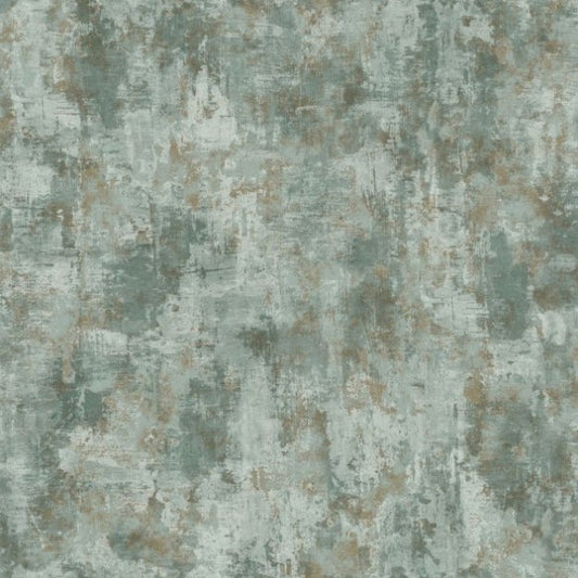 Sierra Metallic Concrete Textured Sage Wallpaper Sample
