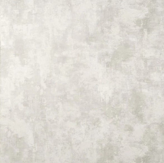 Sierra Metallic Concrete Textured Silver Wallpaper Sample