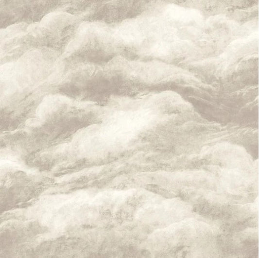 Cloud Weave Wallpaper - Taupe Sample