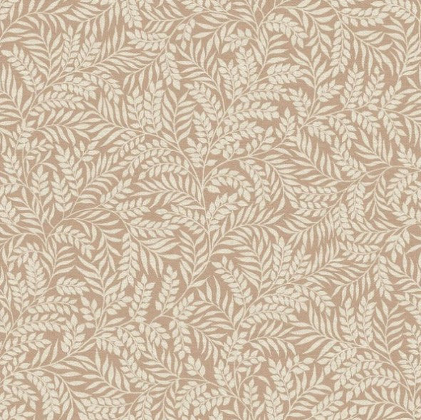 Laurel Leaf Wallpaper - Orange Sample