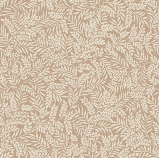 Laurel Leaf Wallpaper - Orange Sample