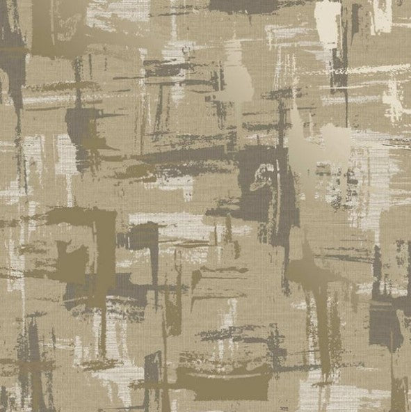 Eleanora Geo Beige Wallpaper Sample