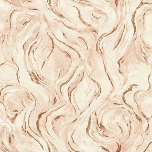 Clarke & Clarke Lavico Wallpaper- Blush Sample