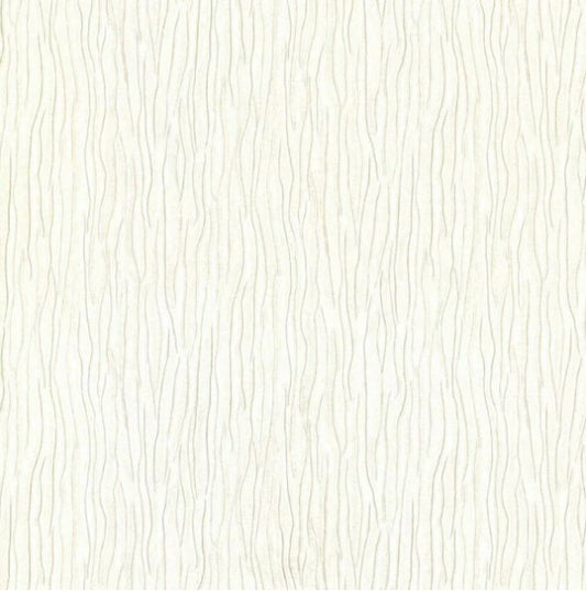 Tiffany Platinum Textured Wallpaper - Cream Sample