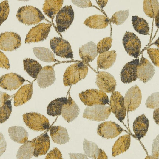 Clarke & Clarke Northia Wallpaper - Pewter/Gold Sample