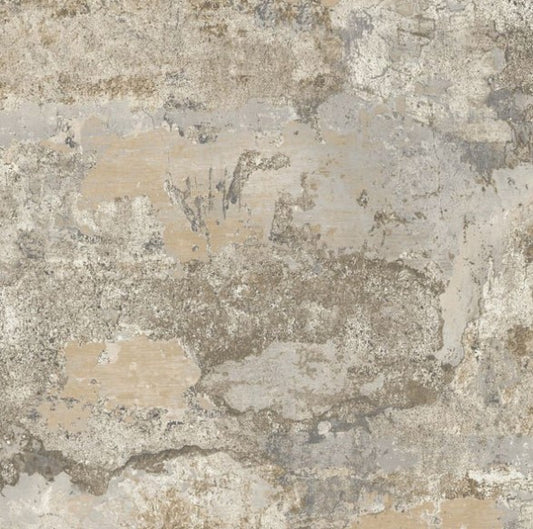 Elgon Concrete Effect Wallpaper Natural Sample