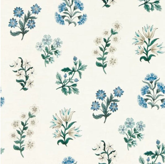 Clarke & Clarke Leiden Wallpaper - Denim Sample