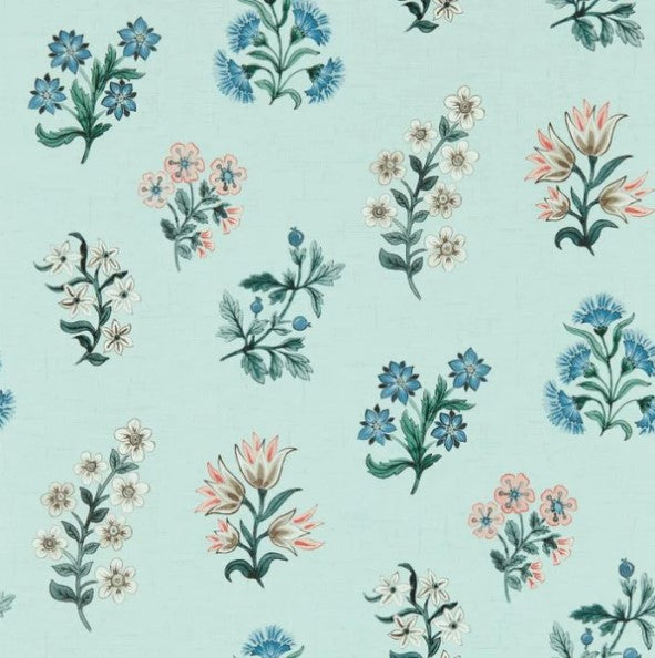 Clarke & Clarke Leiden Wallpaper - Seaglass Sample