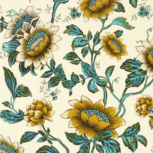 Clarke & Clarke Tonquin Wallpaper - Charteuse Sample