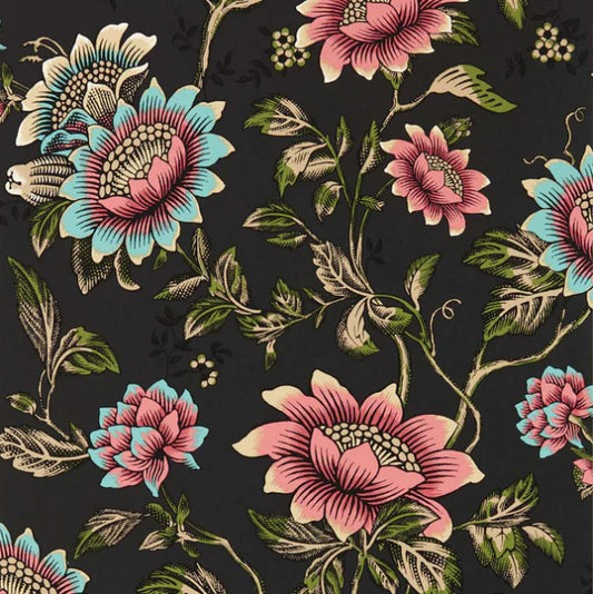 Clarke & Clarke Tonquin Wallpaper - Noir Sample