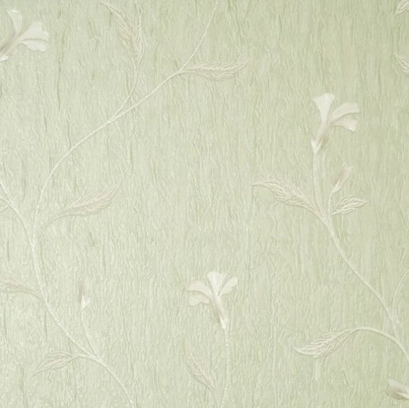 Vymura Bellagio Floral Green Wallpaper Sample