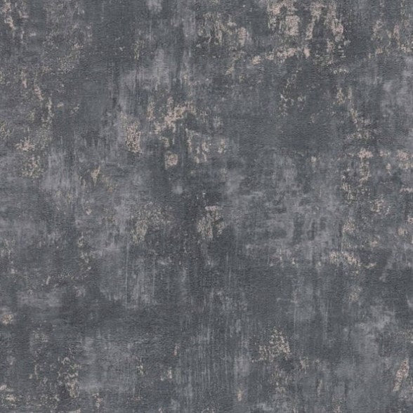Living Walls Industrial Texture Wallpaper - Black Sample