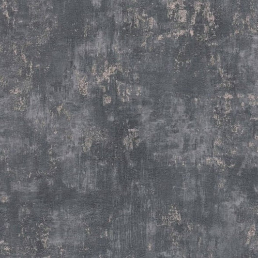 Living Walls Industrial Texture Wallpaper - Black Sample