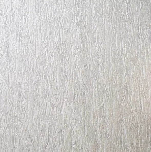 Vymura Bellagio Metallic Textured White & Silver Wallpaper Sample