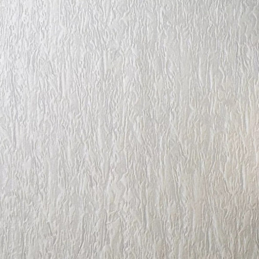 Vymura Bellagio Metallic Textured White & Silver Wallpaper Sample