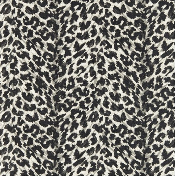 Clarke & Clarke Pokot Wallpaper- Noir Sample
