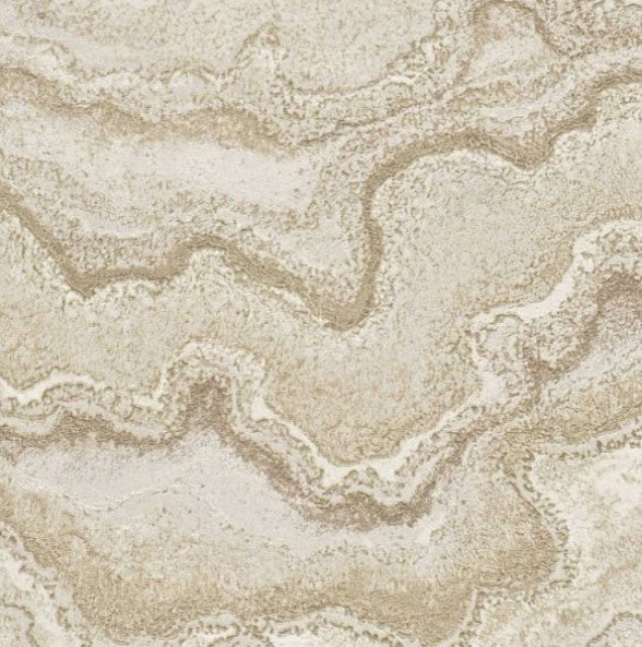 Living Walls Marble Stone Effect Wallpaper - Beige Sample