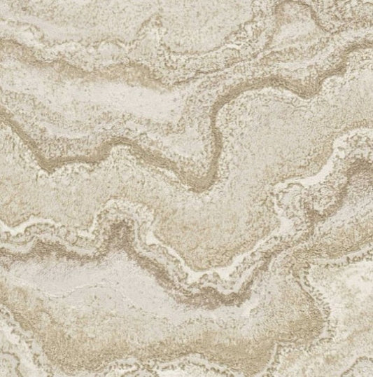 Living Walls Marble Stone Effect Wallpaper - Beige Sample