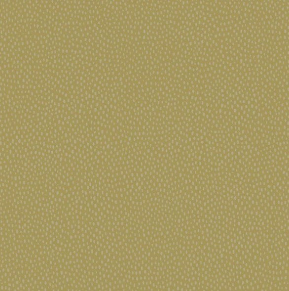 Pinto Dotty Wallpaper Ochre Sample