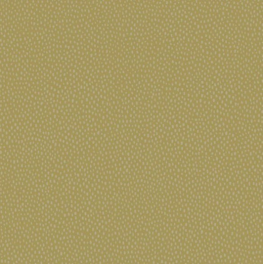 Pinto Dotty Wallpaper Ochre Sample