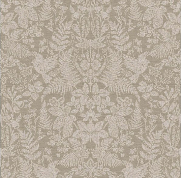 Loxley Woodland Wallpaper Taupe Sample