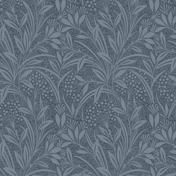 Laura Ashley Dusky Seaspray Barley Wallpaper Sample