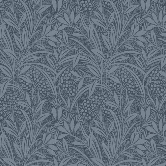 Laura Ashley Dusky Seaspray Barley Wallpaper Sample
