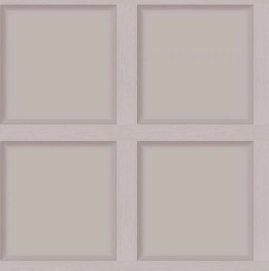 Luxury Wood Panel Wallpaper Blush - DCO Exclusive Sample