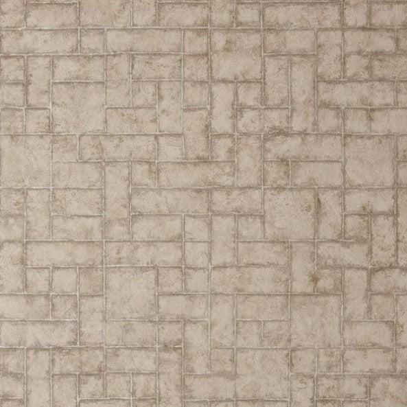 Clarke & Clarke Sandstone Wallpaper- Taupe Sample
