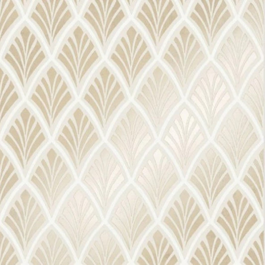 Laura Ashley Florin Gold Wallpaper Sample