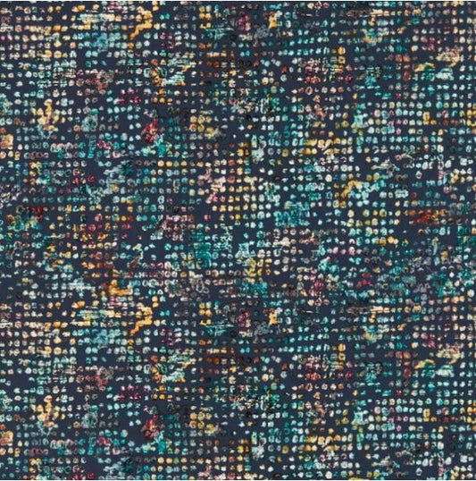 Clarke & Clarke Scintilla Wallpaper- Midnight Sample