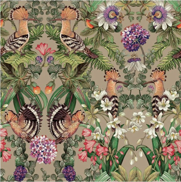 Marimo Botanical Champagne Wallpaper Sample