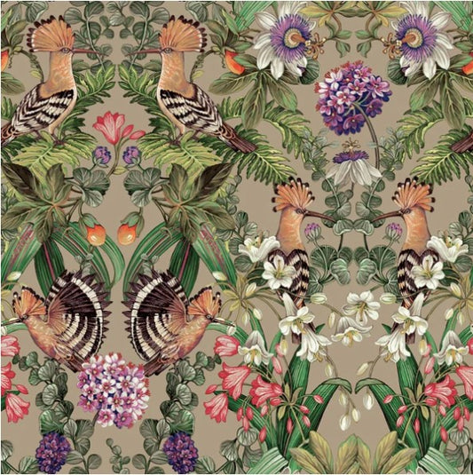 Marimo Botanical Champagne Wallpaper Sample