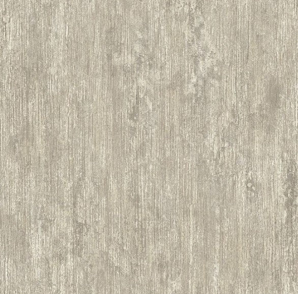 Retreat Plain Textured Metallic Wallpaper - Beige Sample
