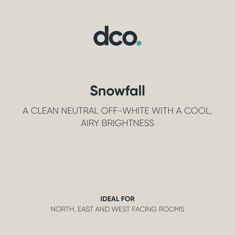 Crown Trade Vinyl Matt - Designer Colour Match Paint - Snowfall - 2.5L