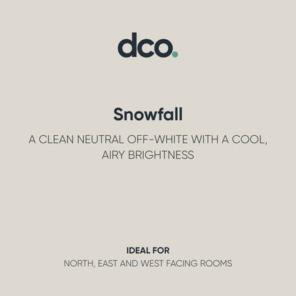 Crown Trade Vinyl Matt - Designer Colour Match Paint - Snowfall - 2.5L