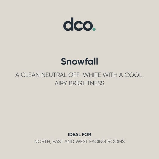 Crown Trade Vinyl Matt - Designer Colour Match Paint - Snowfall - 2.5L