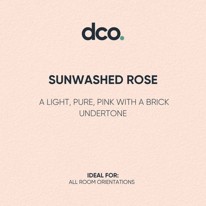 Dulux Trade Diamond Matt Paint - Designer Colour Match Paint - Sunwashed Rose 2.5L