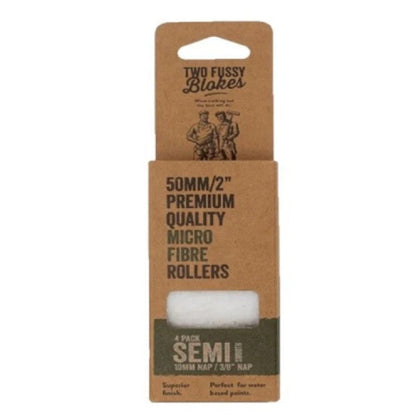 Two Fussy Blokes 2" Mini Roller Sleeves - 4 Pack