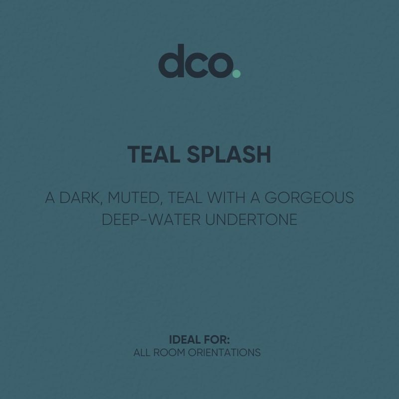 Dulux Trade Vinyl Matt Paint - Designer Colour Match Paint - Teal Splash 5L
